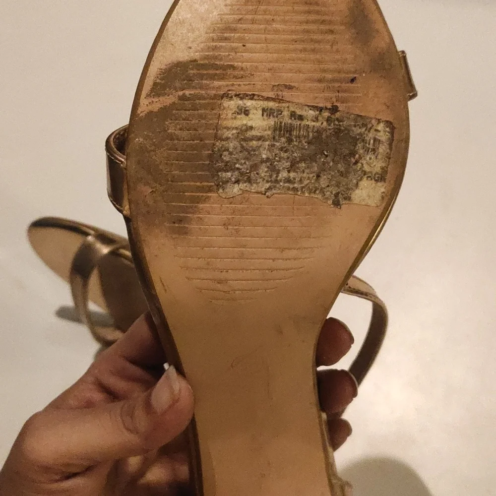 Tresmode Moda italiano rose gold stilettos - Picture 12 of 17